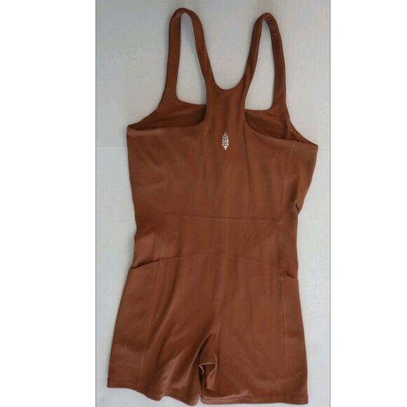 New Free People FP MOVEMENT Never Better Runsie $78 SMALL Sequoia - Picture 6 of 7